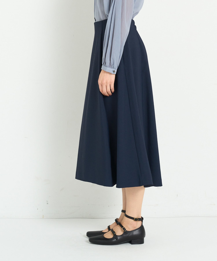 タックフレアースカート 詳細画像