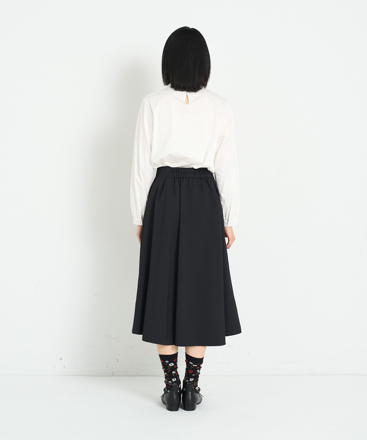 タックフレアースカート 詳細画像