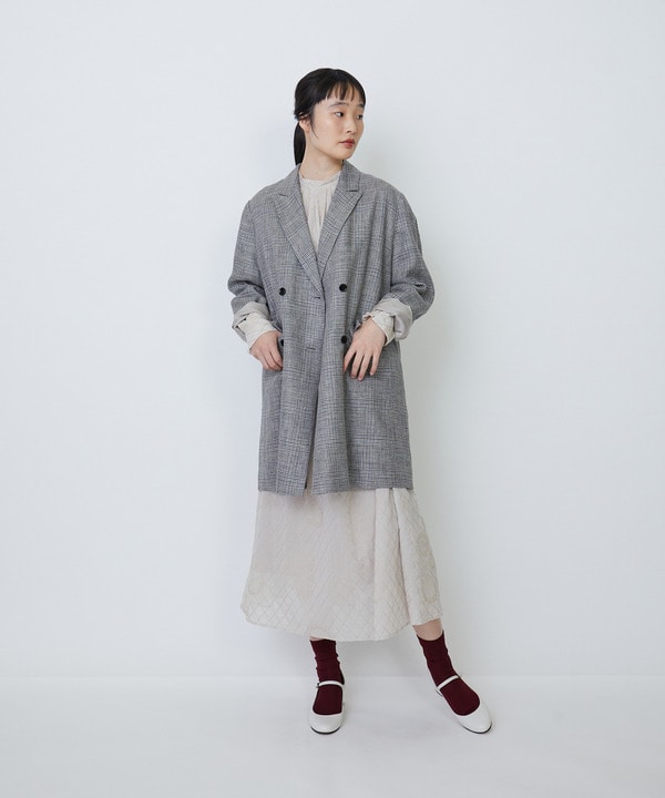 リネンダブルブレストジャケット 詳細画像
