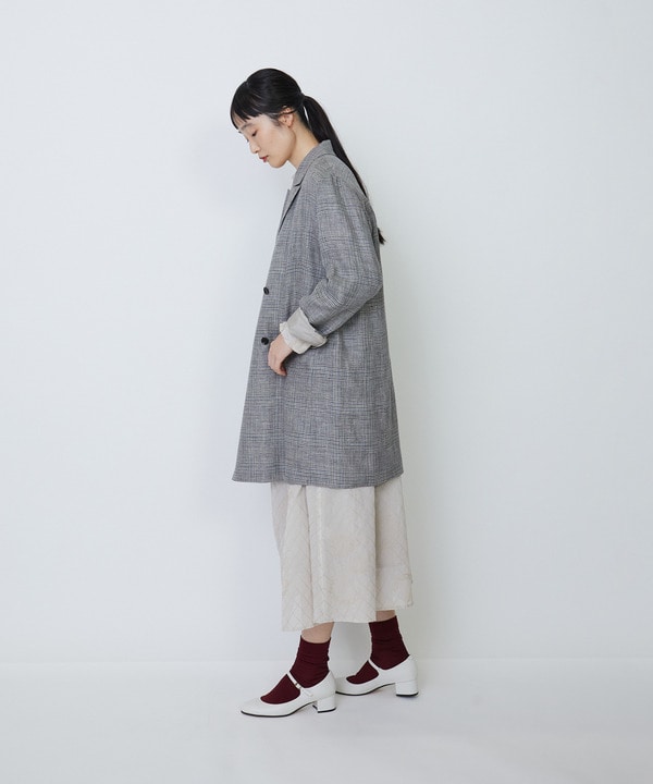 リネンダブルブレストジャケット 詳細画像