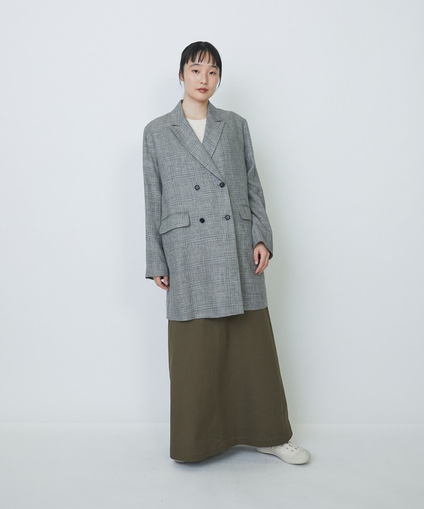 リネンダブルブレストジャケット 詳細画像