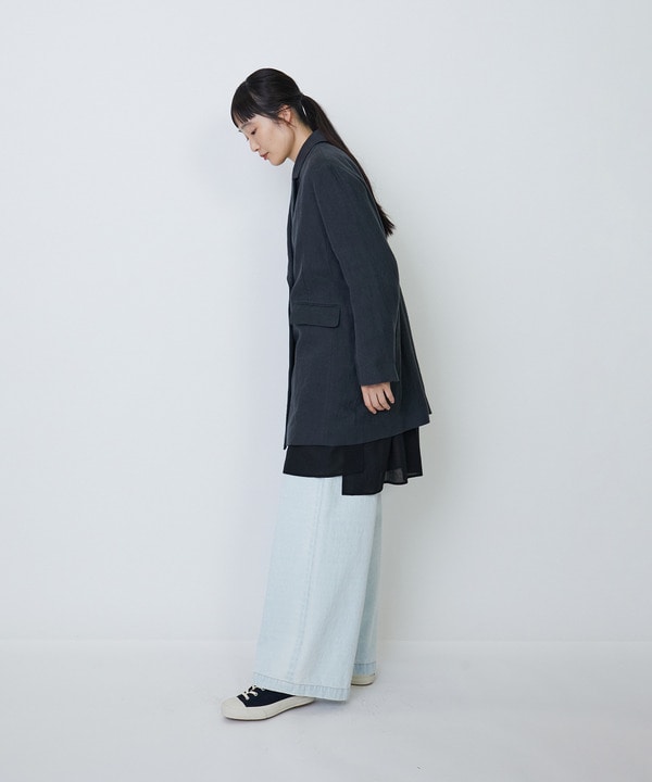 リネンダブルブレストジャケット 詳細画像