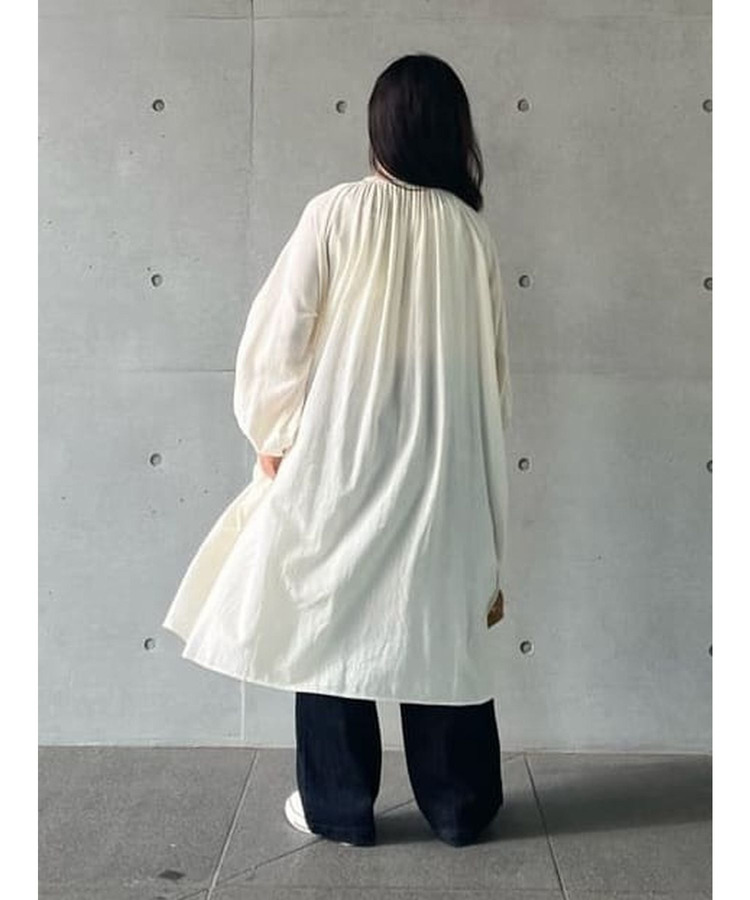 モスリン刺繍ワンピース 詳細画像
