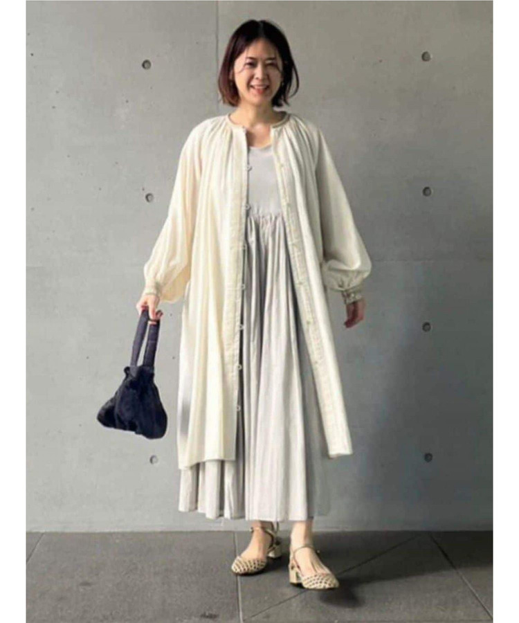 モスリン刺繍ワンピース 詳細画像