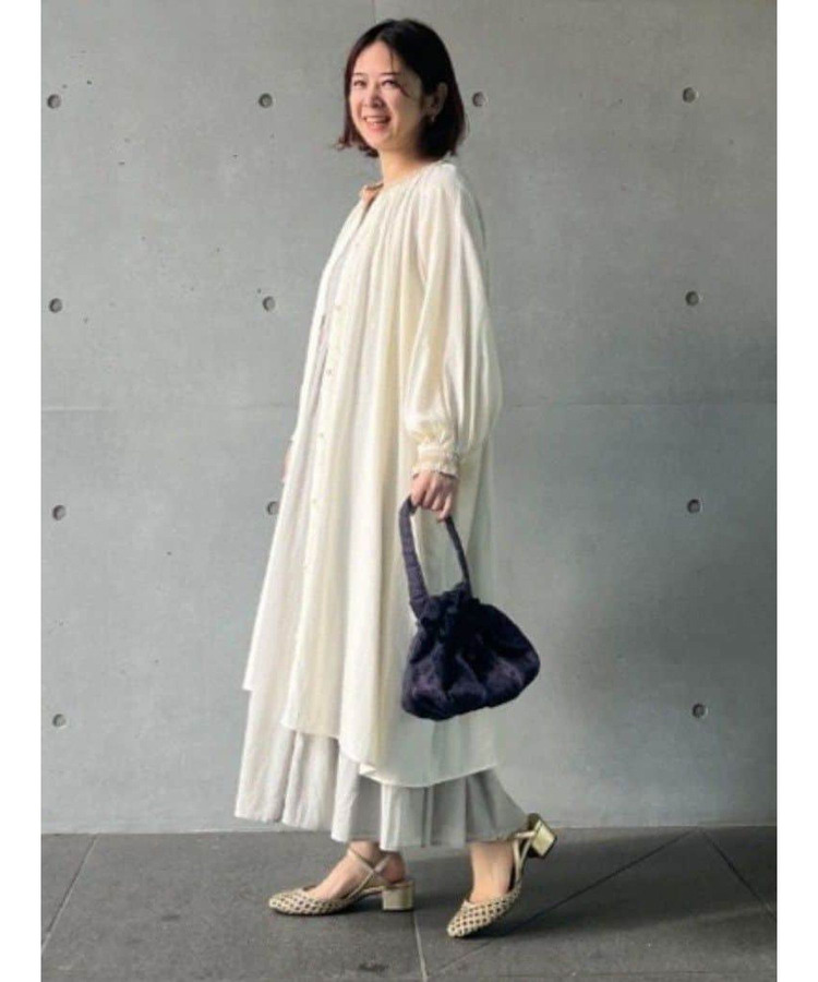 モスリン刺繍ワンピース 詳細画像
