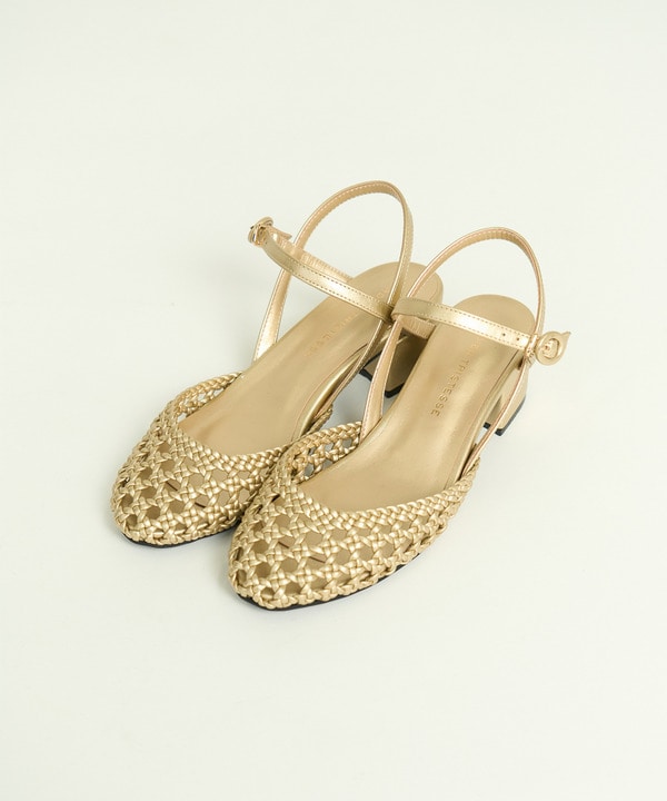 メッシュサンダル 詳細画像 ゴールド