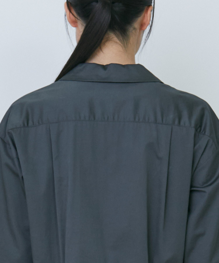 コットンリネンスラブサテンオールインワン 詳細画像