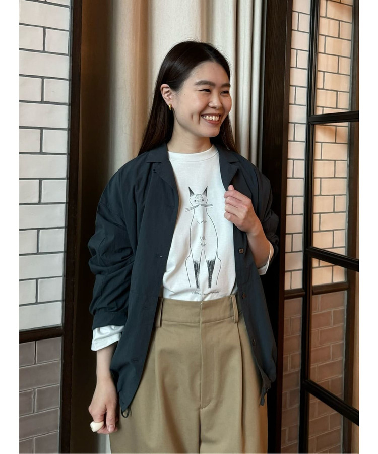 タイプライターシャーリングシャツ 詳細画像