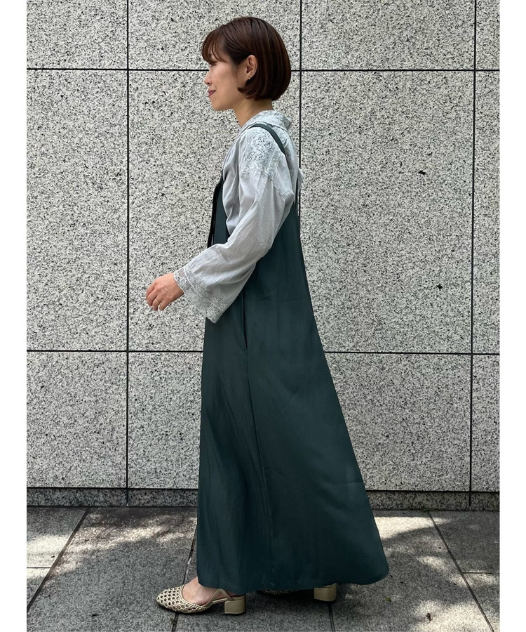 【2WAY】レーヨンナイロンジャンパースカート 詳細画像