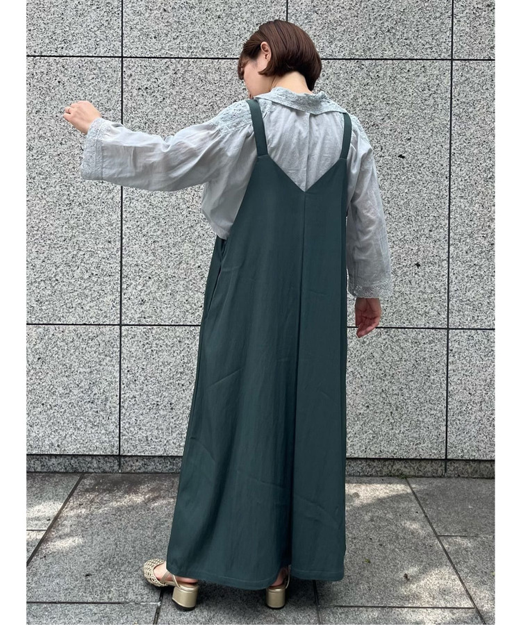 【2WAY】レーヨンナイロンジャンパースカート 詳細画像