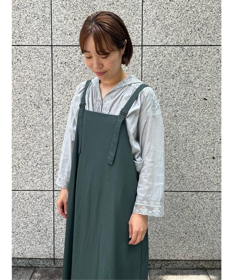 【2WAY】レーヨンナイロンジャンパースカート 詳細画像