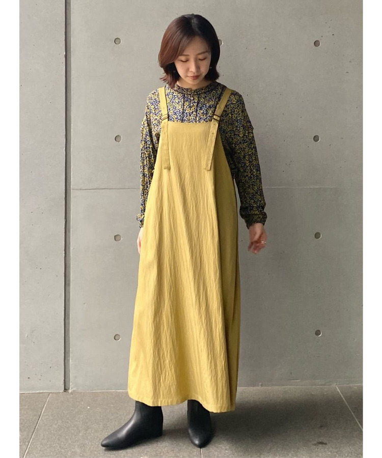 【2WAY】レーヨンナイロンジャンパースカート 詳細画像