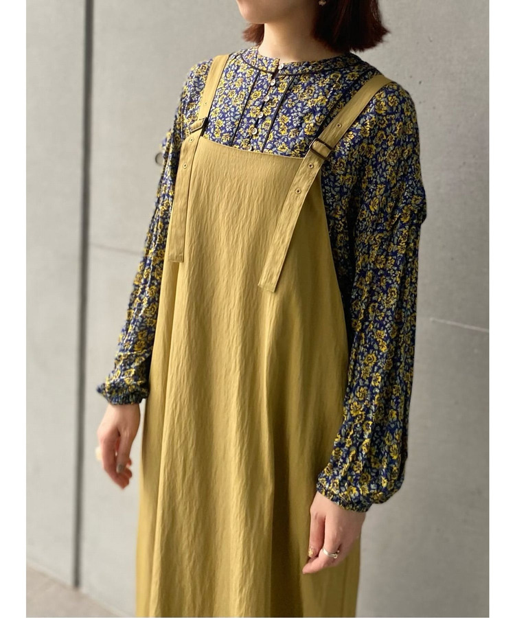 【2WAY】レーヨンナイロンジャンパースカート 詳細画像