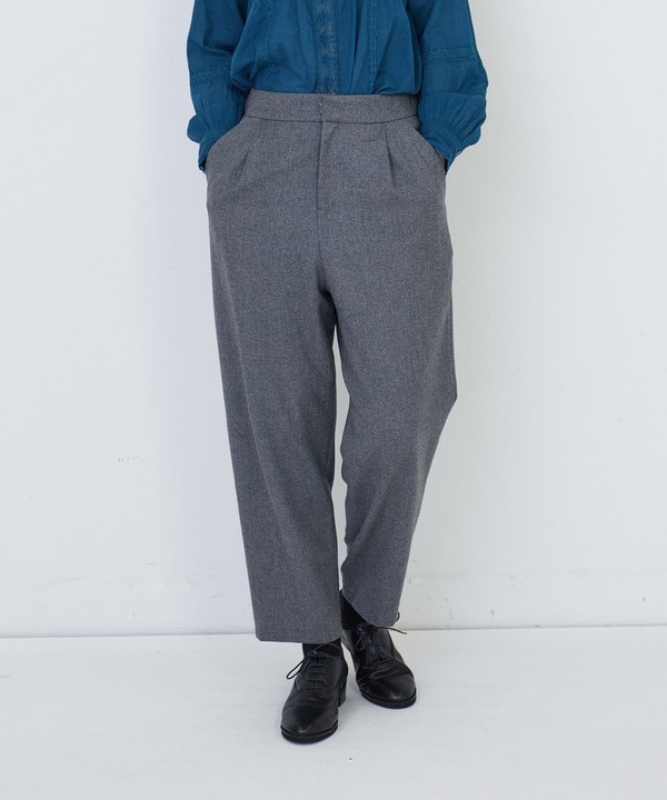 ワンタックパンツ 詳細画像 グレー系その他
