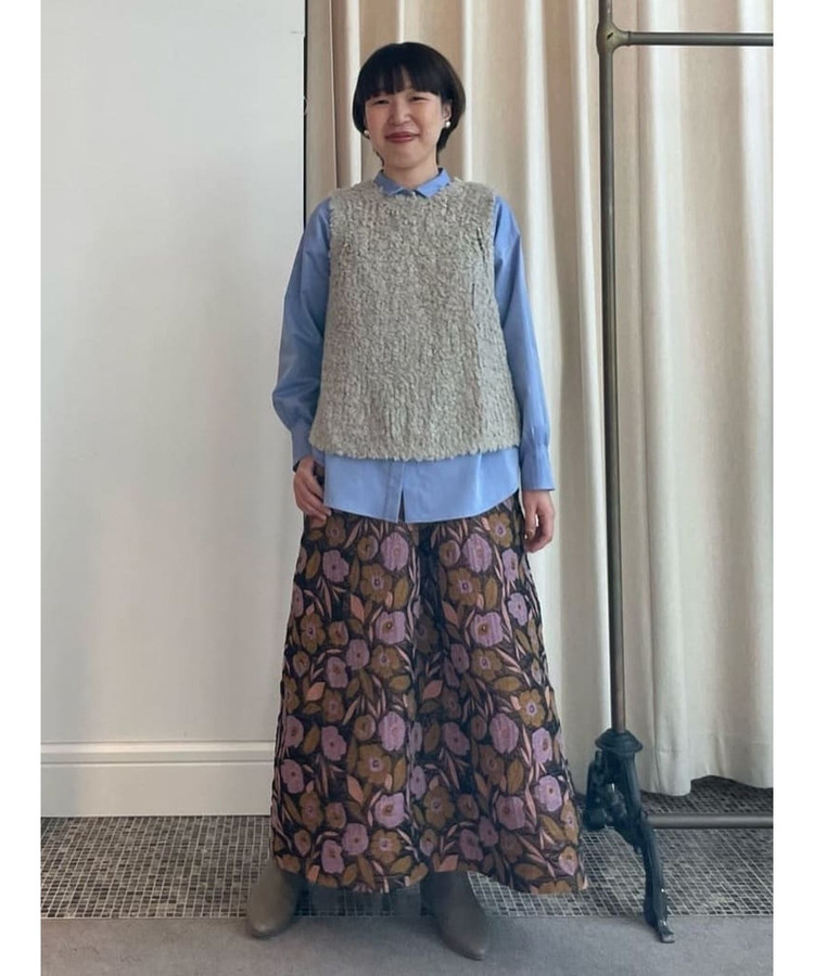 インポートジャカードスカート 詳細画像