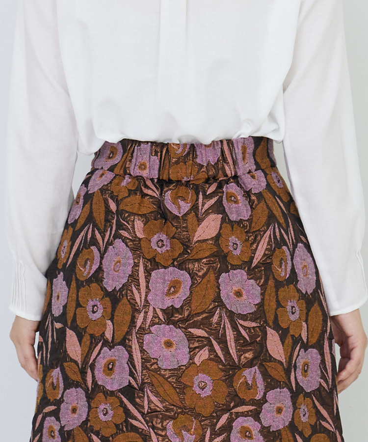 インポートジャカードスカート 詳細画像