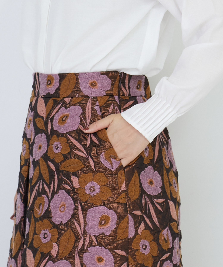 インポートジャカードスカート 詳細画像