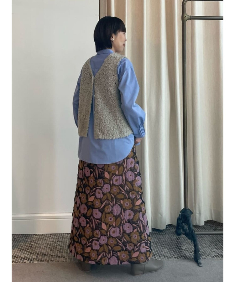 インポートジャカードスカート 詳細画像