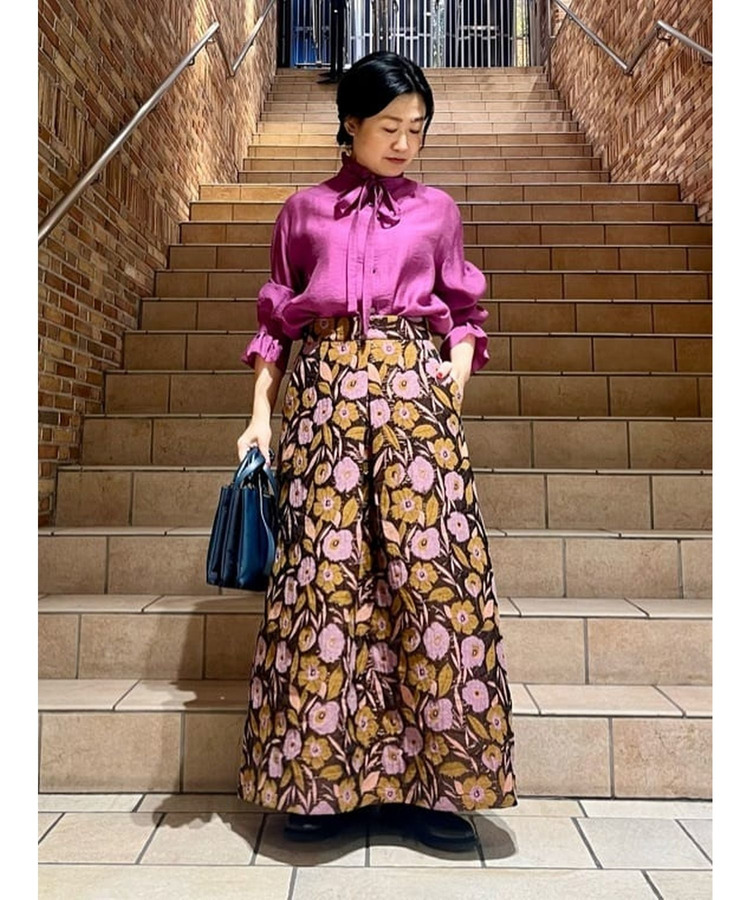 インポートジャカードスカート 詳細画像