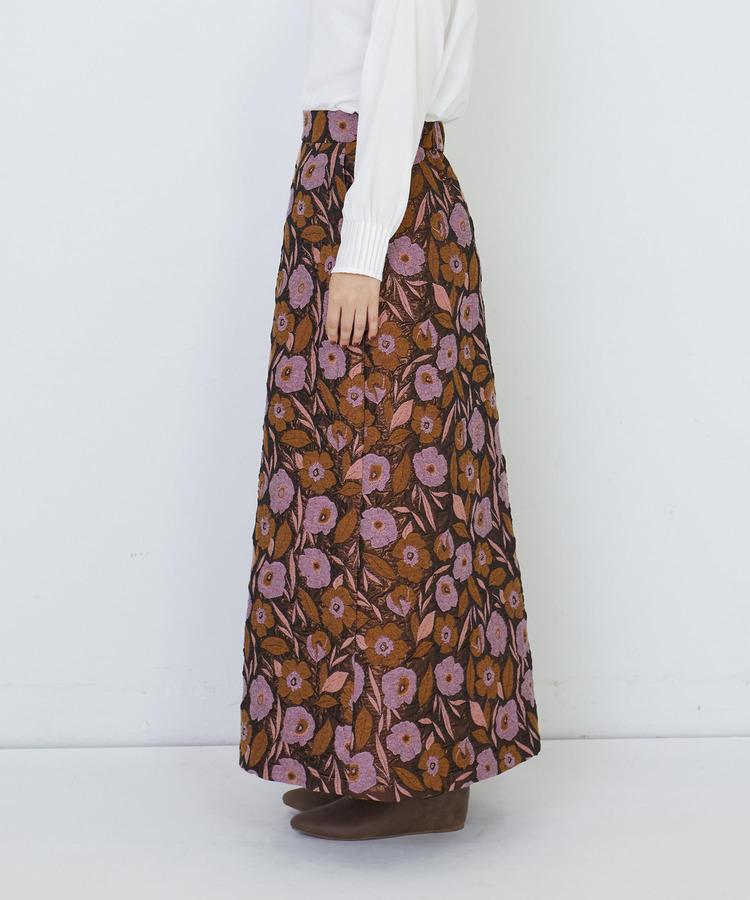 インポートジャカードスカート 詳細画像