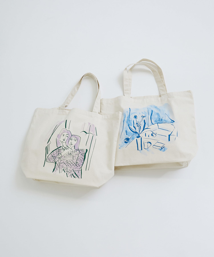 heso　ドローイングトートBAG 詳細画像