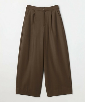 エステルウールストレッチバレルレッグパンツ
