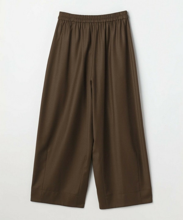 エステルウールストレッチバレルレッグパンツ 詳細画像