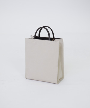 【2WAY】スクエアキャンバスショルダーバッグ