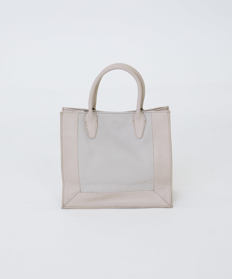 【2WAY】額縁配色ミニトートバッグ 詳細画像