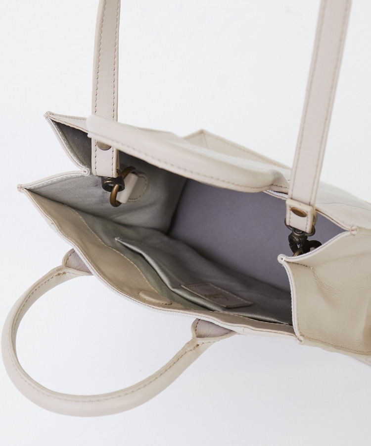 【2WAY】額縁配色ミニトートバッグ 詳細画像