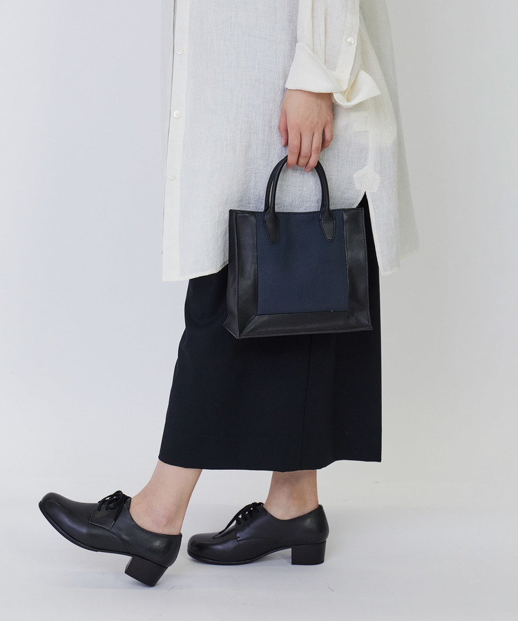 【2WAY】額縁配色ミニトートバッグ 詳細画像