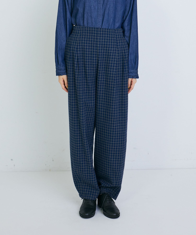 ギンガムイージーパンツ 詳細画像