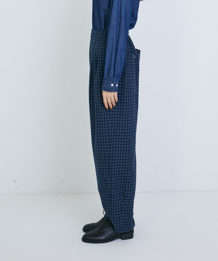 ギンガムイージーパンツ 詳細画像