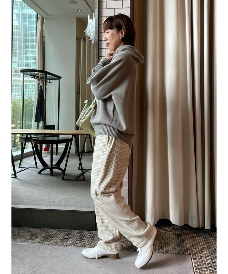 ギンガムイージーパンツ 詳細画像