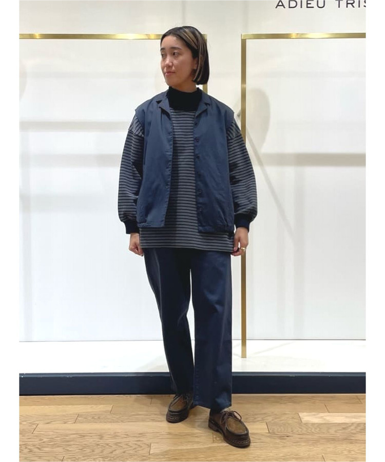 アンティークピケストレッチベスト 詳細画像