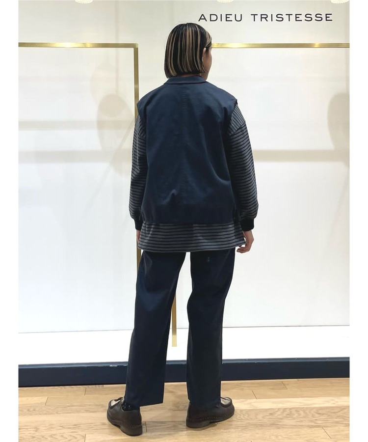 アンティークピケストレッチベスト 詳細画像