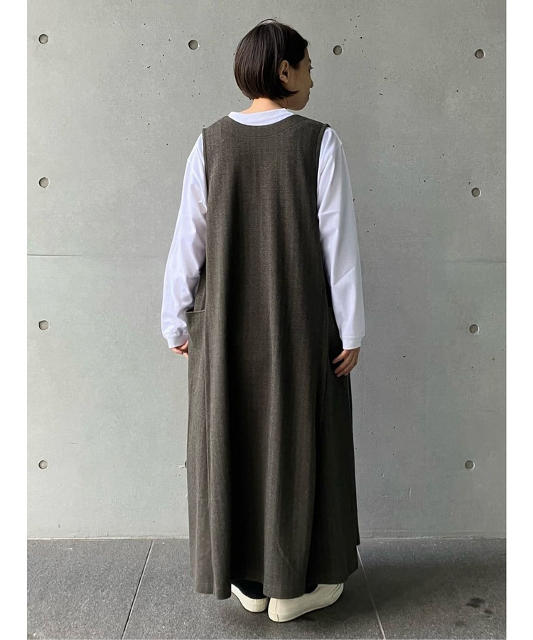 2WAYコットンポンチジャンパースカート 詳細画像