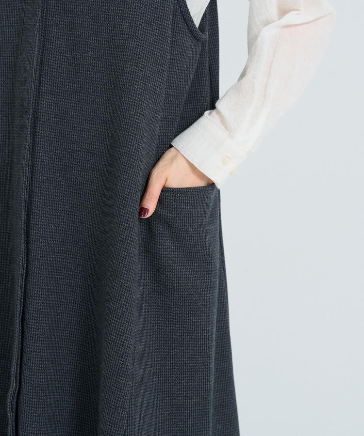 2WAYコットンポンチジャンパースカート 詳細画像