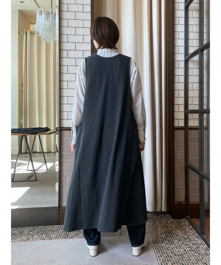 2WAYコットンポンチジャンパースカート 詳細画像