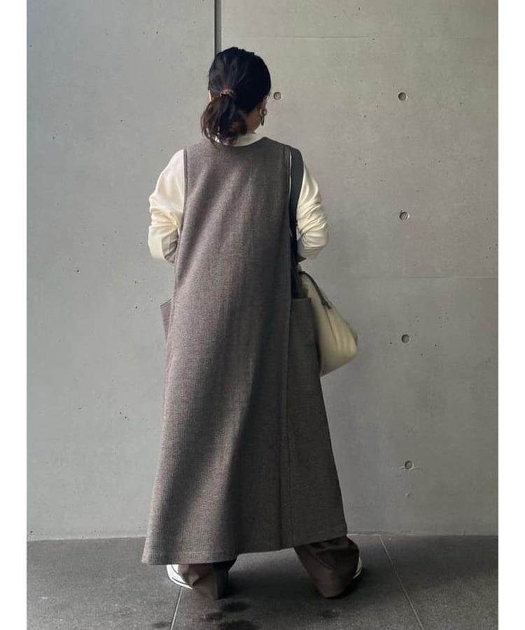 2WAYコットンポンチジャンパースカート 詳細画像