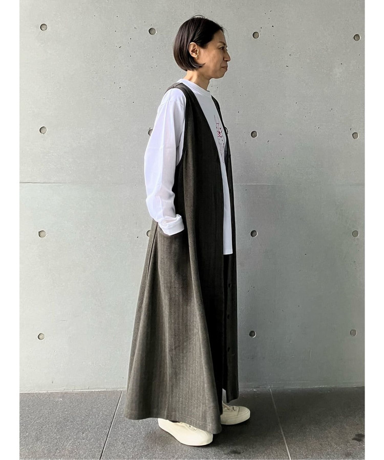2WAYコットンポンチジャンパースカート 詳細画像
