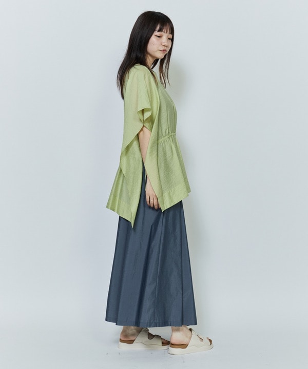 シアーVISリネンブラウス 詳細画像