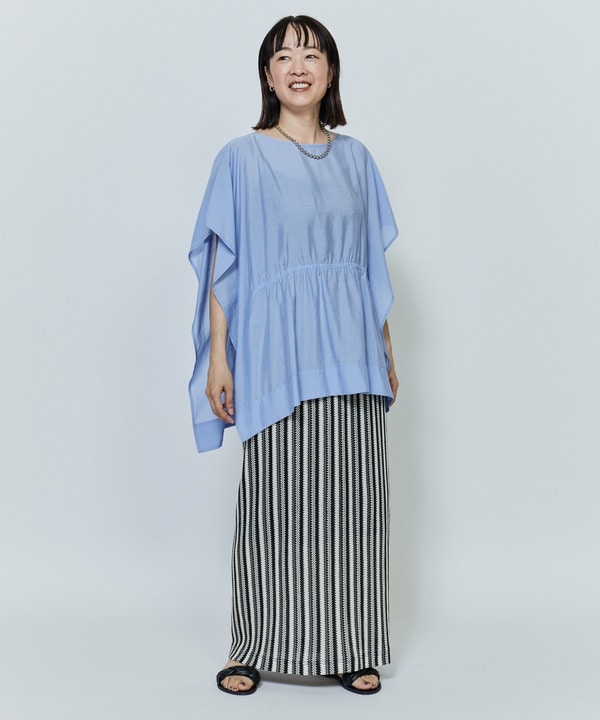 シアーVISリネンブラウス 詳細画像