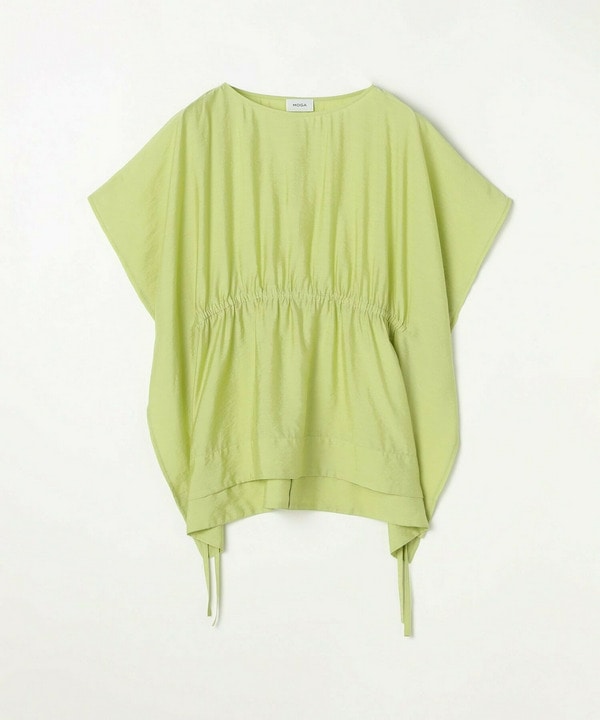 シアーVISリネンブラウス 詳細画像 ライム