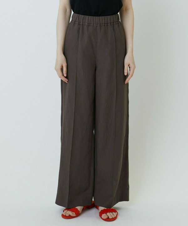ナチュラルタンブラーイージーワイドパンツ 詳細画像