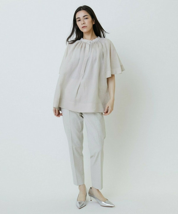 Pe麻オックスストレッチパンツ 詳細画像