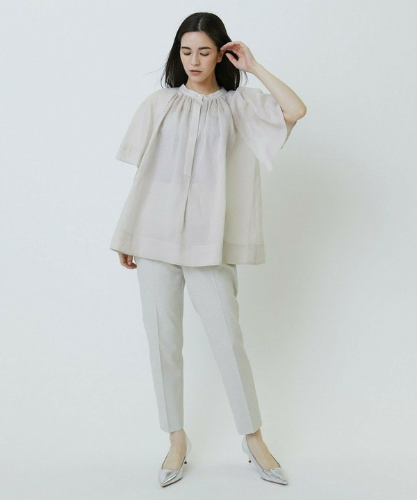 Pe麻オックスストレッチパンツ 詳細画像