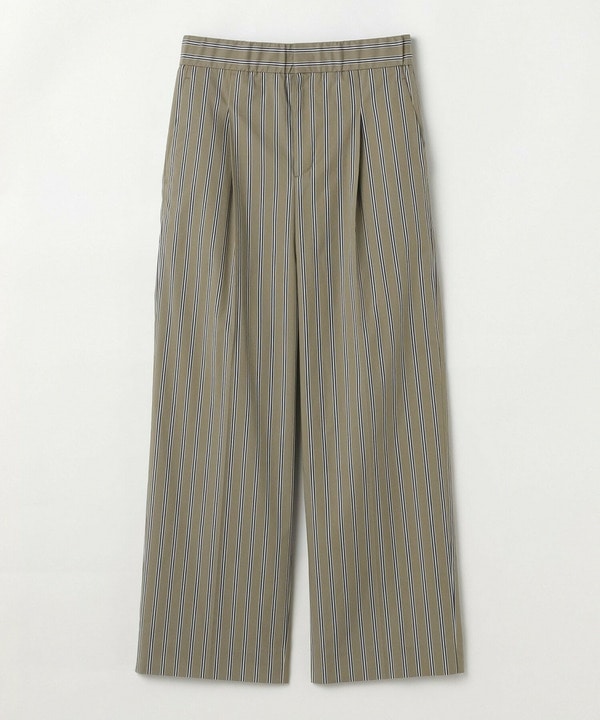 [MOGA Collection]綿ナイロンストライプワイドパンツ 詳細画像 ストライプ