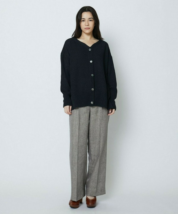 ラメリネンワイドパンツ 詳細画像