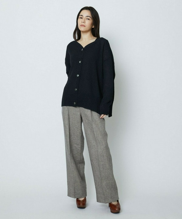 ラメリネンワイドパンツ 詳細画像